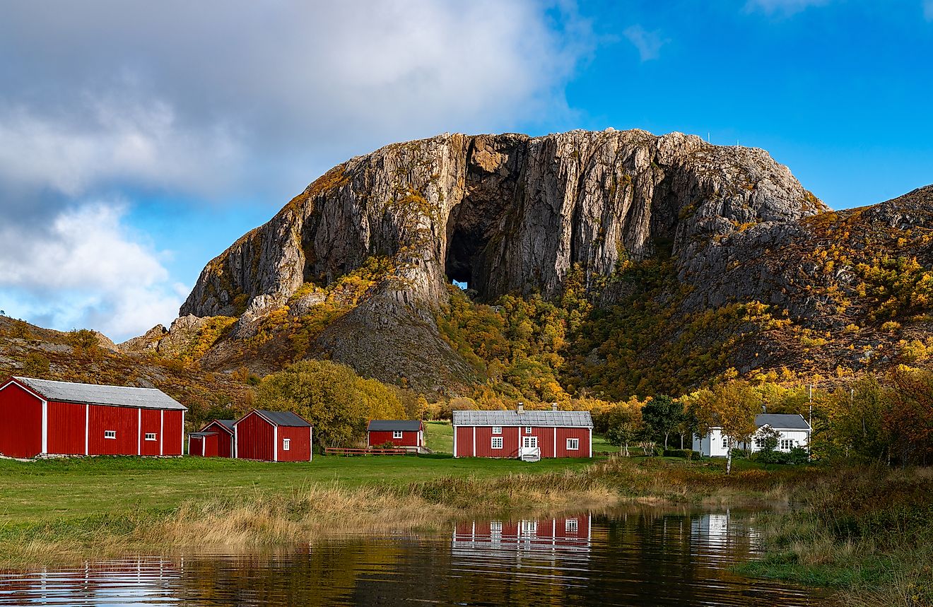 Torghatten, Brønnøysund, Nordland. Image credit: Terje Lillehaug/Shutterstock.com