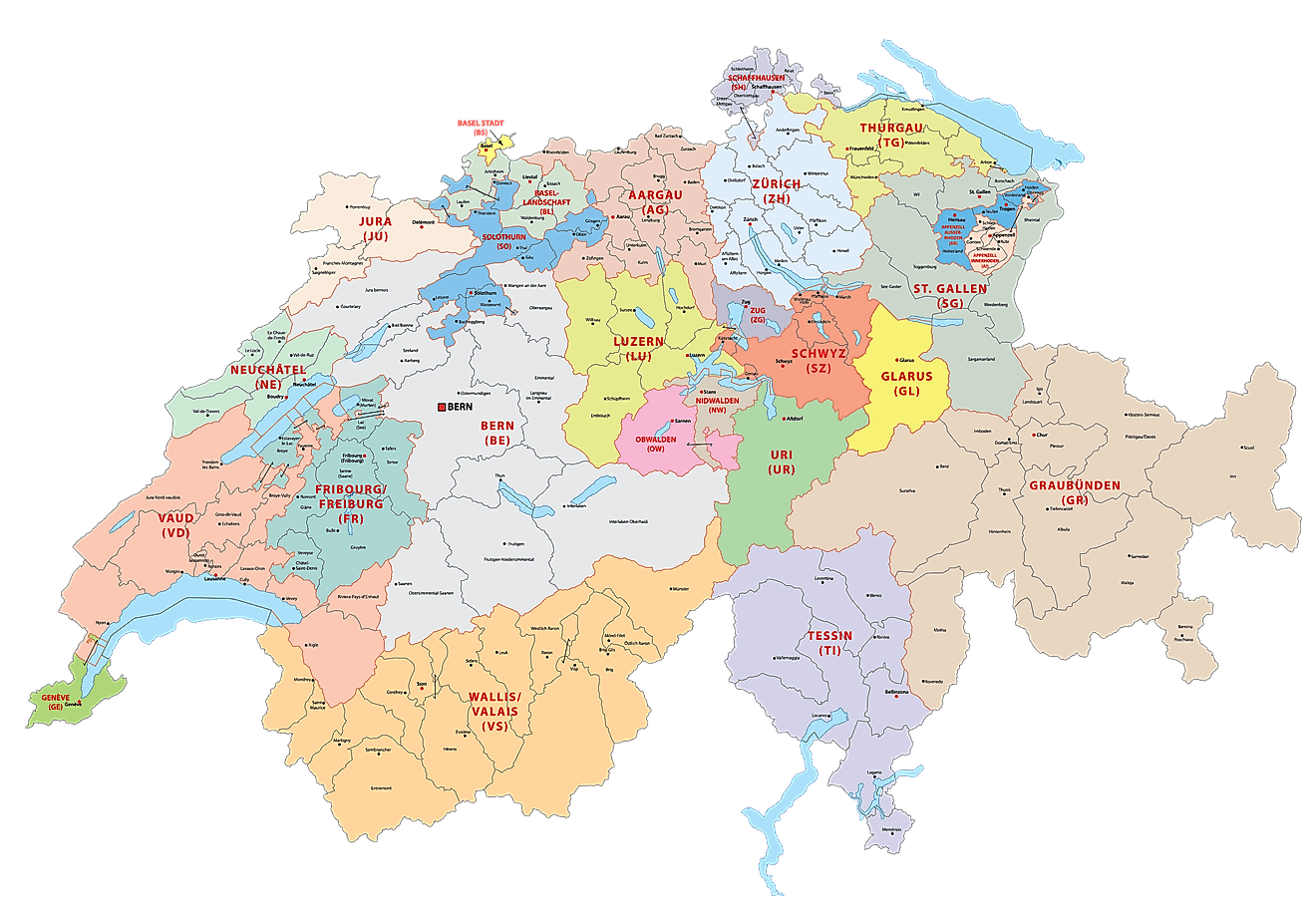 Switzerland Maps Facts World Atlas Switzerland Maps Facts World Atlas