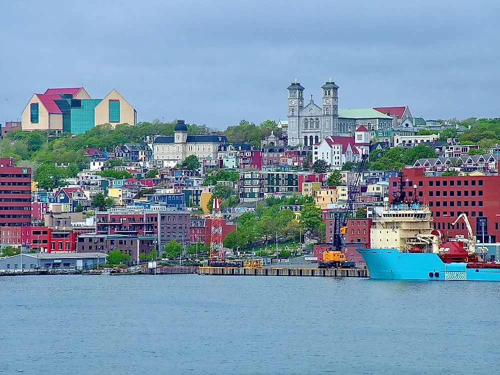 St. John's in Newfoundland, Canada developed from a European fishing settlement.