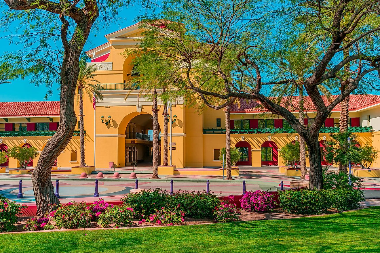 A government building in Cathedral City. 