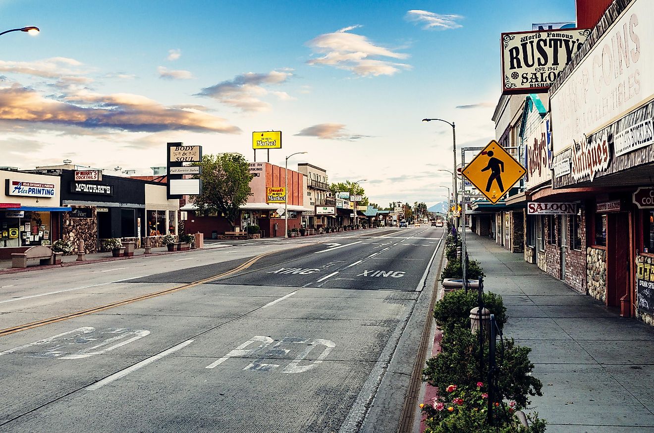 Bishop, Owens Valley, California via lucentius / iStock.com