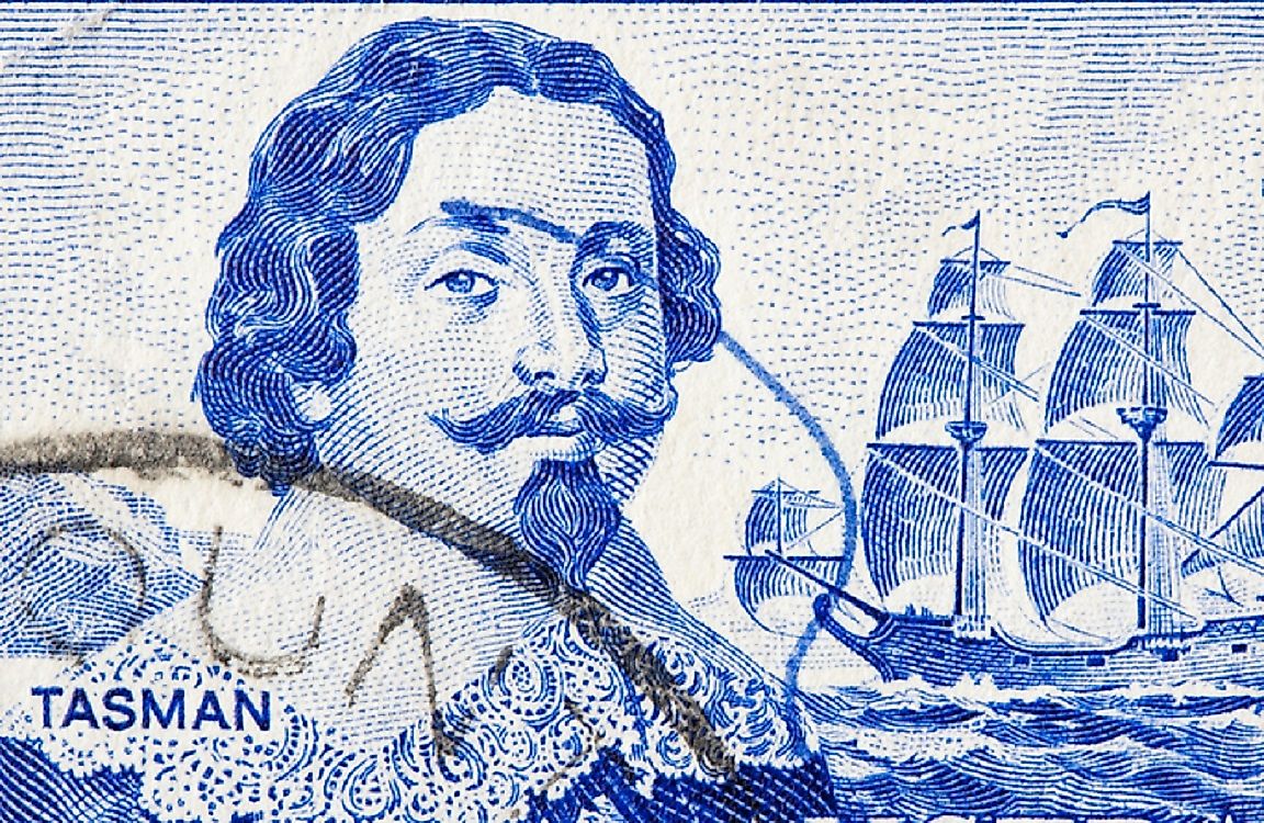 Dutch merchant and sailor Abel Tasman was credited with discovering Tasmania and New Zealand, and first sighting Fiji.