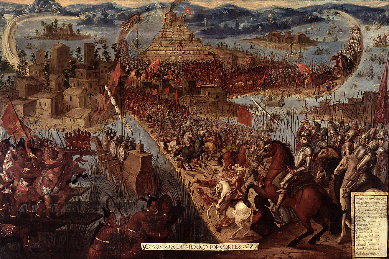 The 1521 Fall of Tenochtitlan