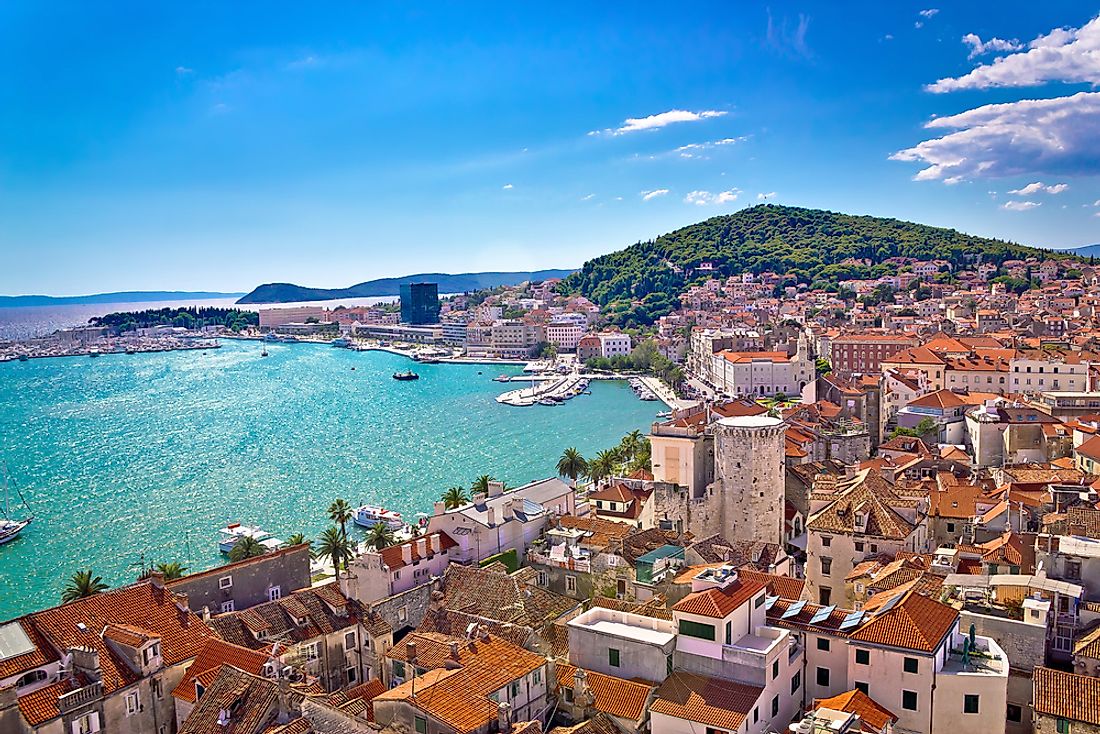 Dalmatia, one of the historical regions of Croatia. 