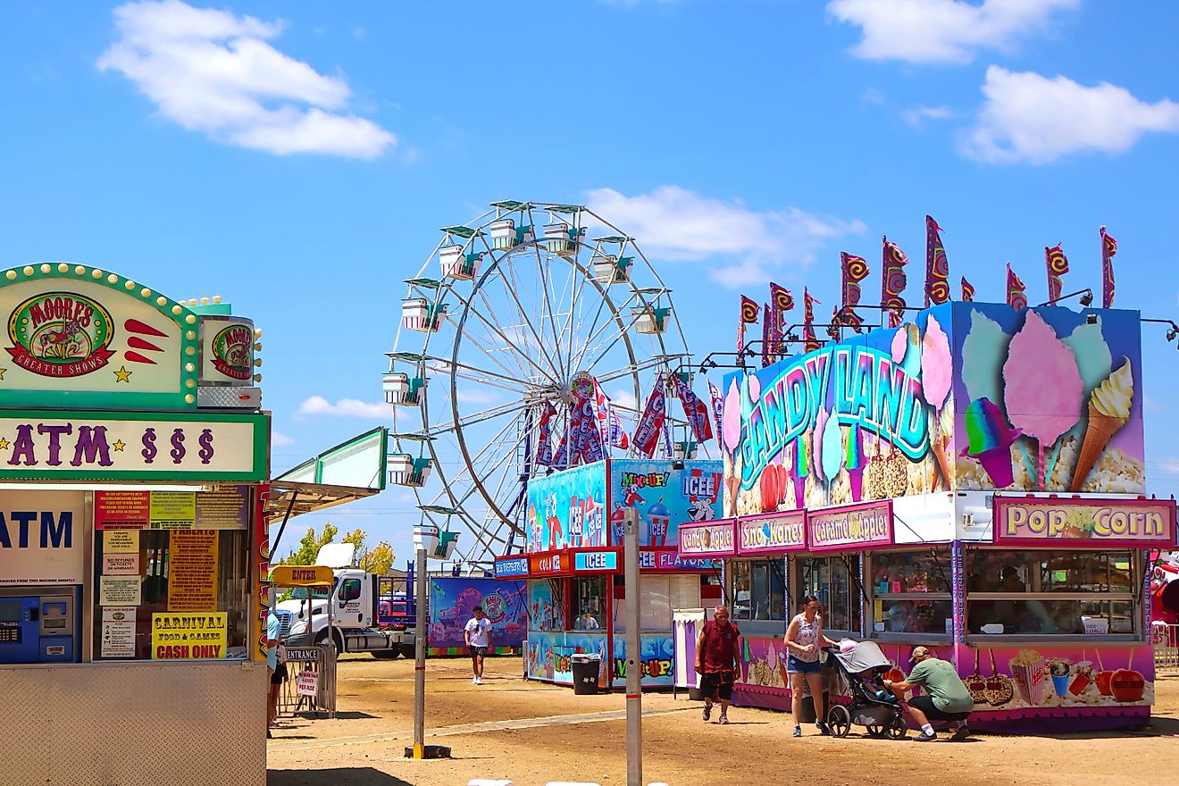 Gillespie County Fair in Fredericksburg, Texas. Image credit: Akane Brooks / Shutterstock.com.
