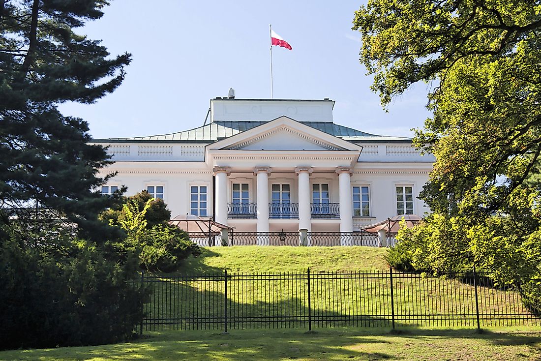 A building of the Polish government. 
