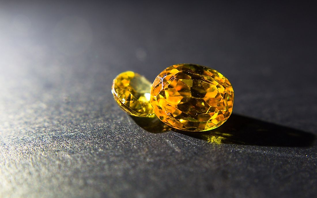 List Of Yellow Gemstones Worldatlas