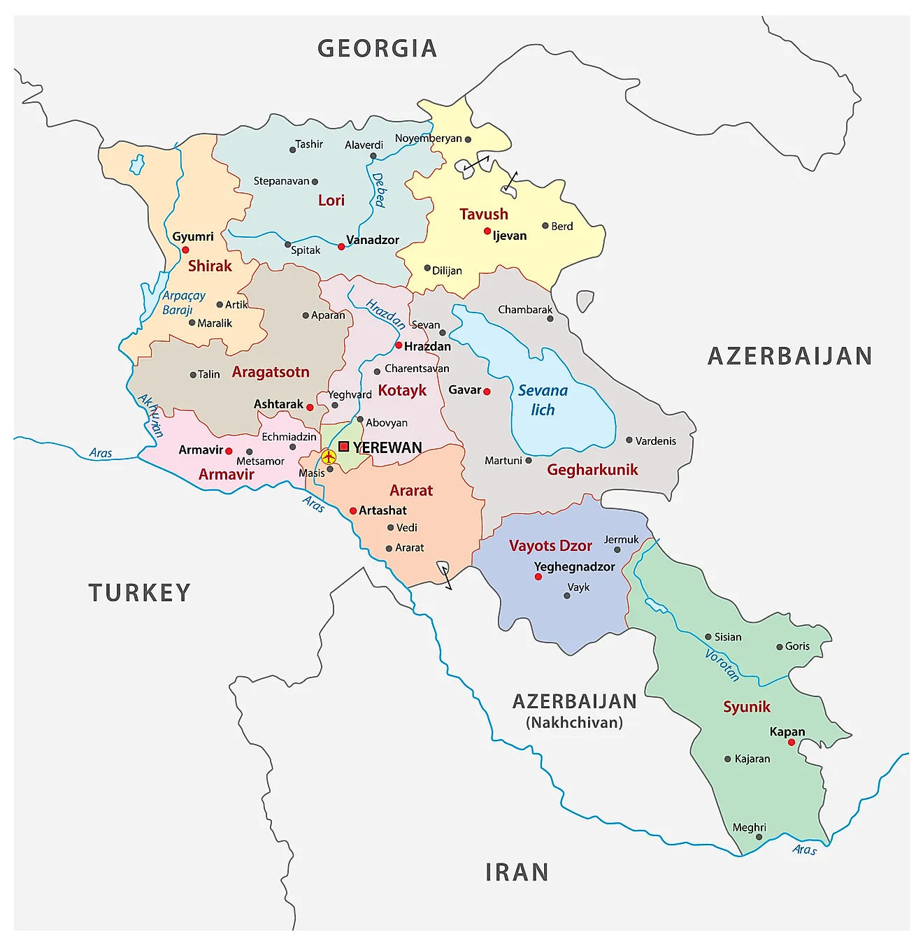 Armenia Maps & Facts - World Atlas