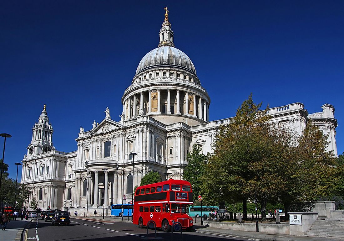 The dome is most distinctive feature of St. Paul’s Cathedral, having overlooked London’s skyline for over 250 years.