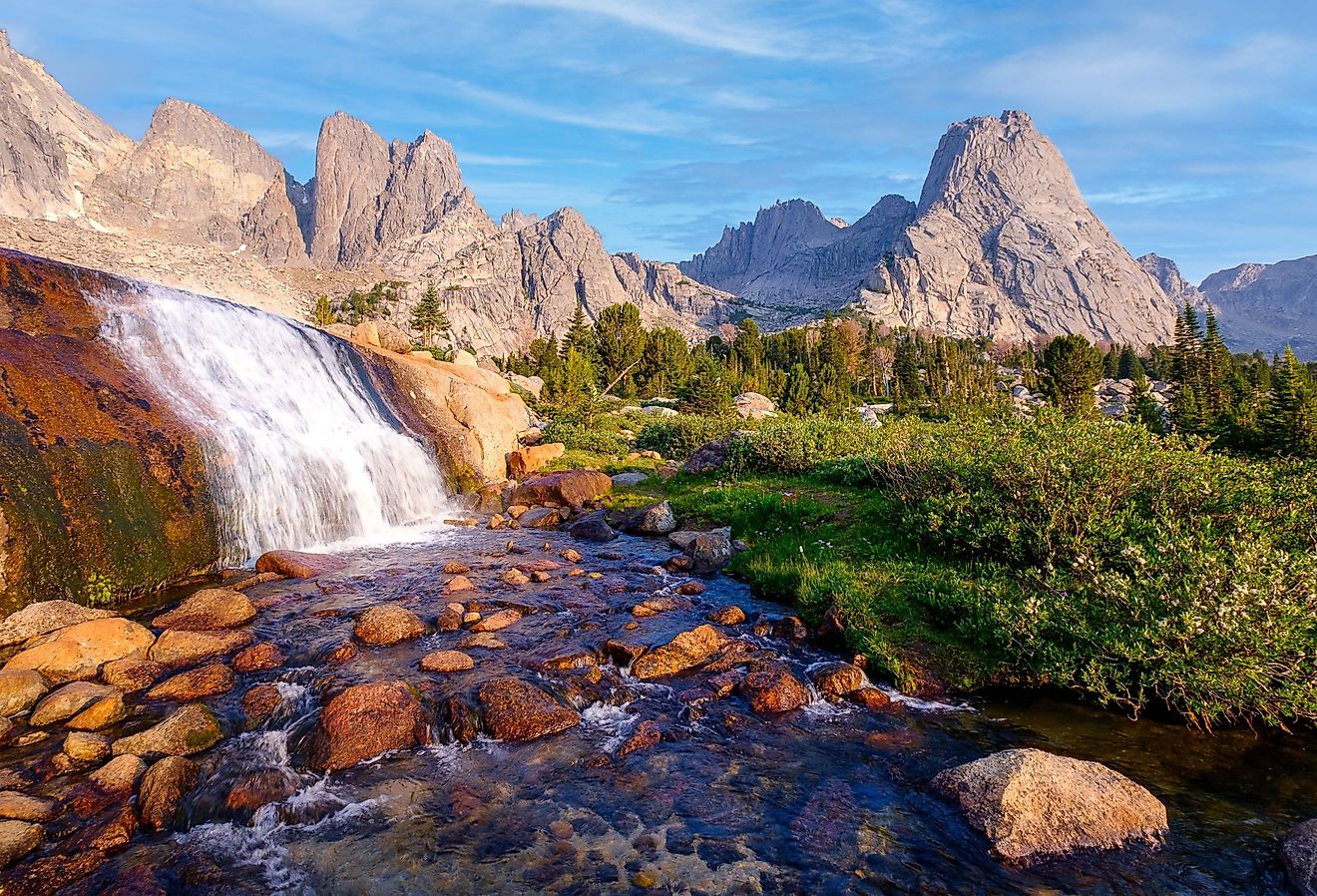 Cirque of Towers, Wind River Range, near Pinedale, Wyoming.