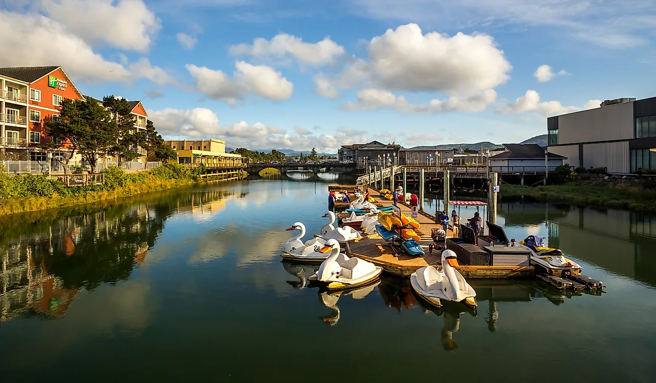 Seaside, Oregon, USA. Editorial credit: Victoria Ditkovsky / Shutterstock.com