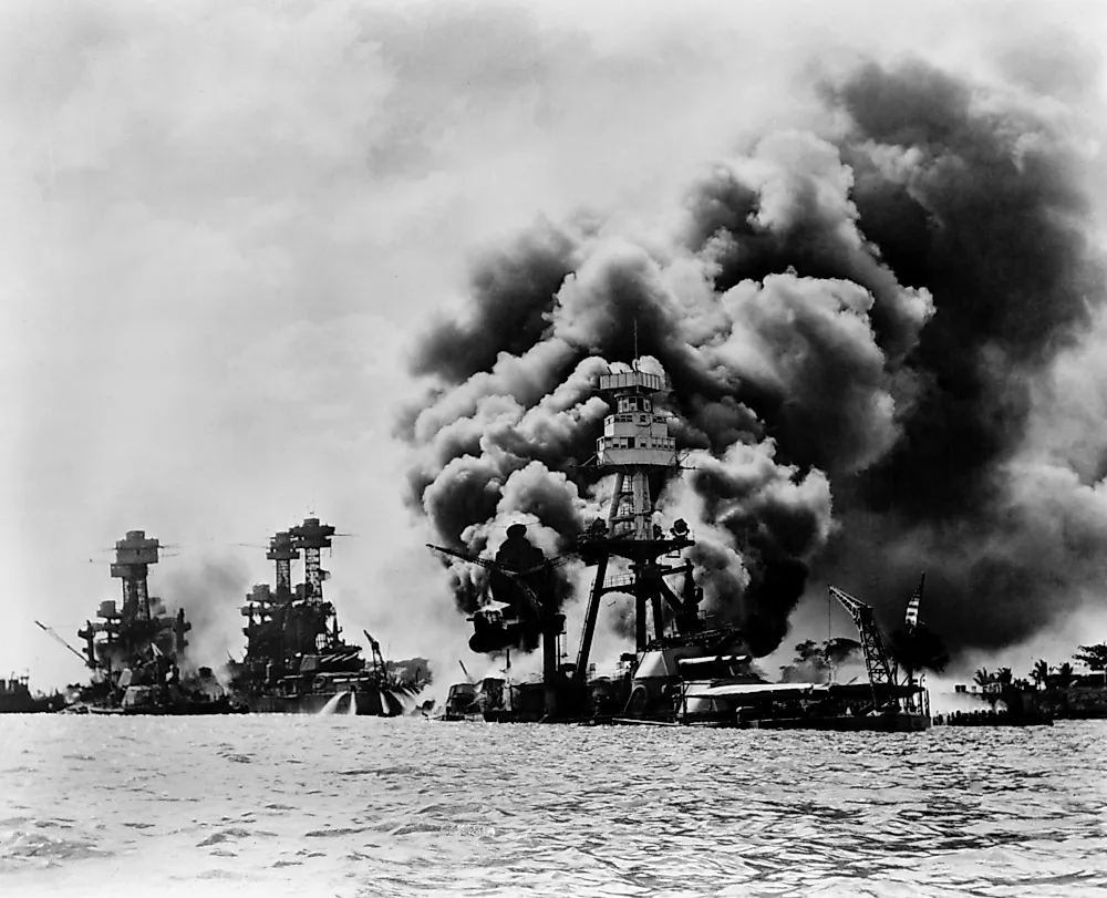 The attack on Pearl Harbor spurred the US to join WWII and the Battle of the Atlantic. 