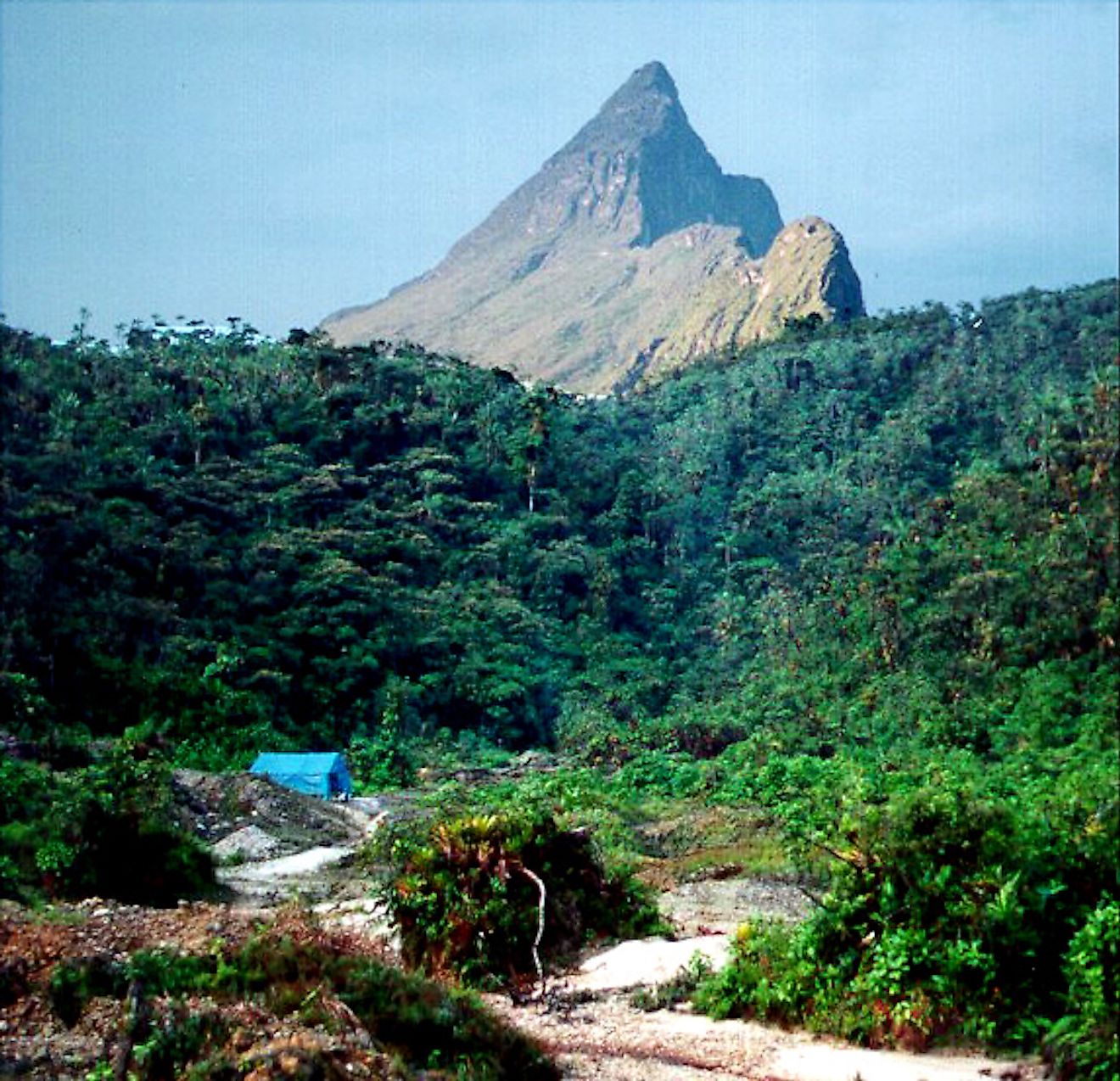 Pico da Neblina (Fog Peak) is the highest mountain in Brazil. Image credit: Robson Esteves Czaban/Wikimedia.org