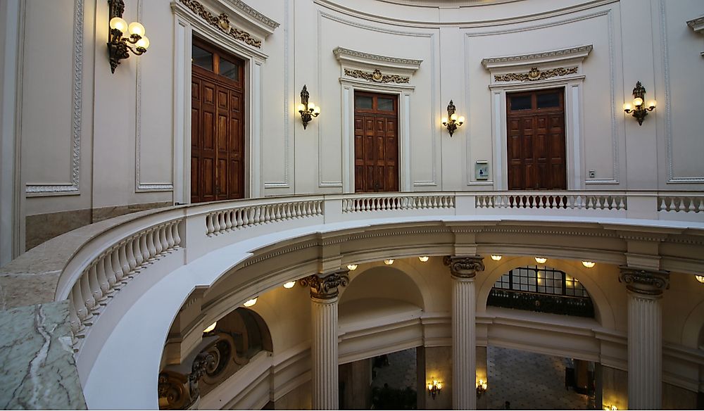 Inside the CCBB in Rio de Janeiro, Brazil. Editorial credit: LuizSouza / Shutterstock.com