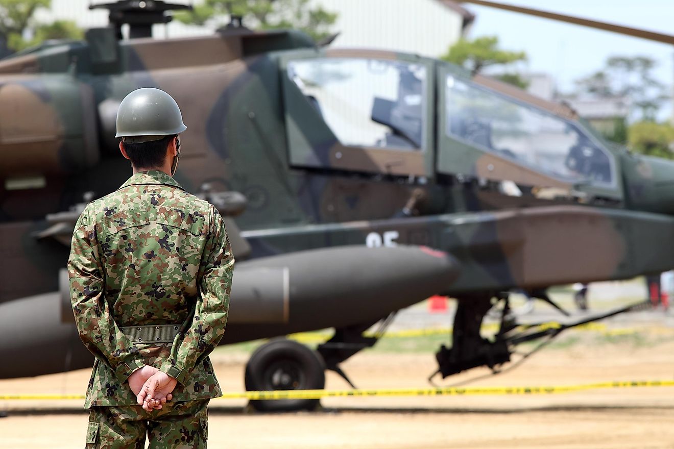 Japan Self Defense Forces base. Image credit: akiyoko/Shutterstock