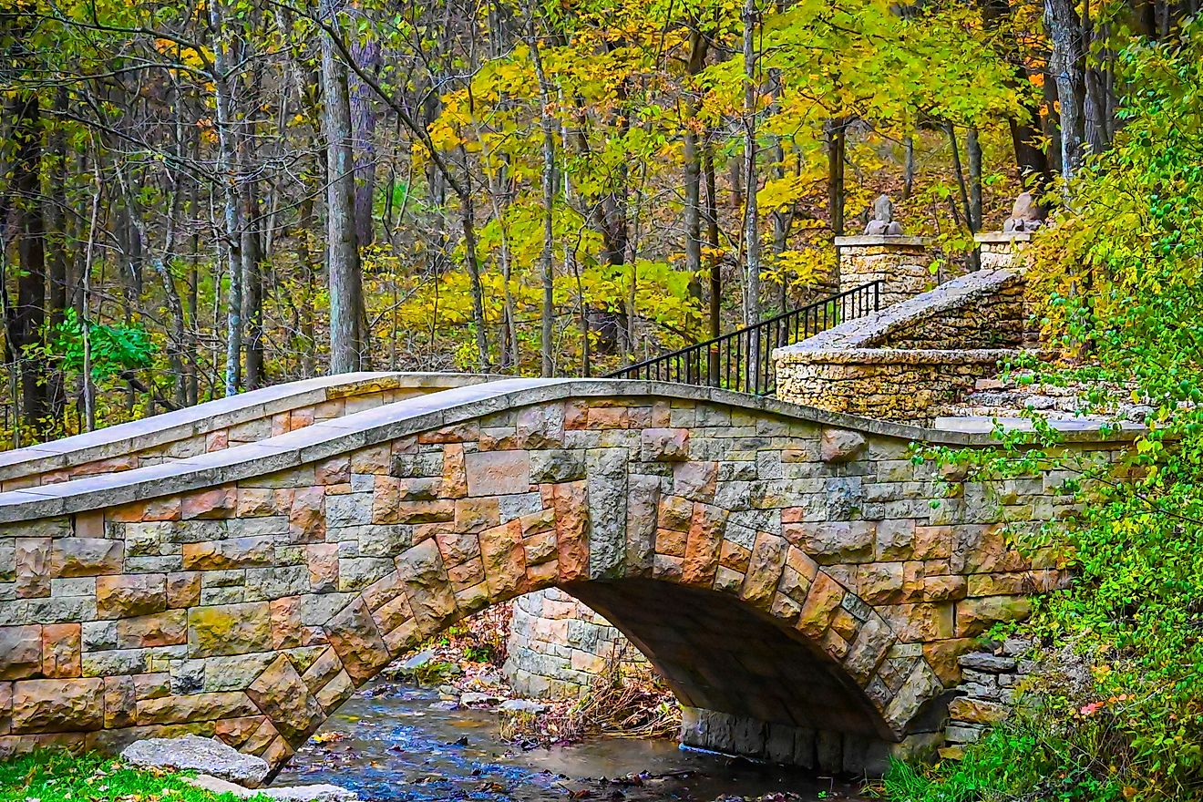 Dunning Springs Park in Decorah, Iowa