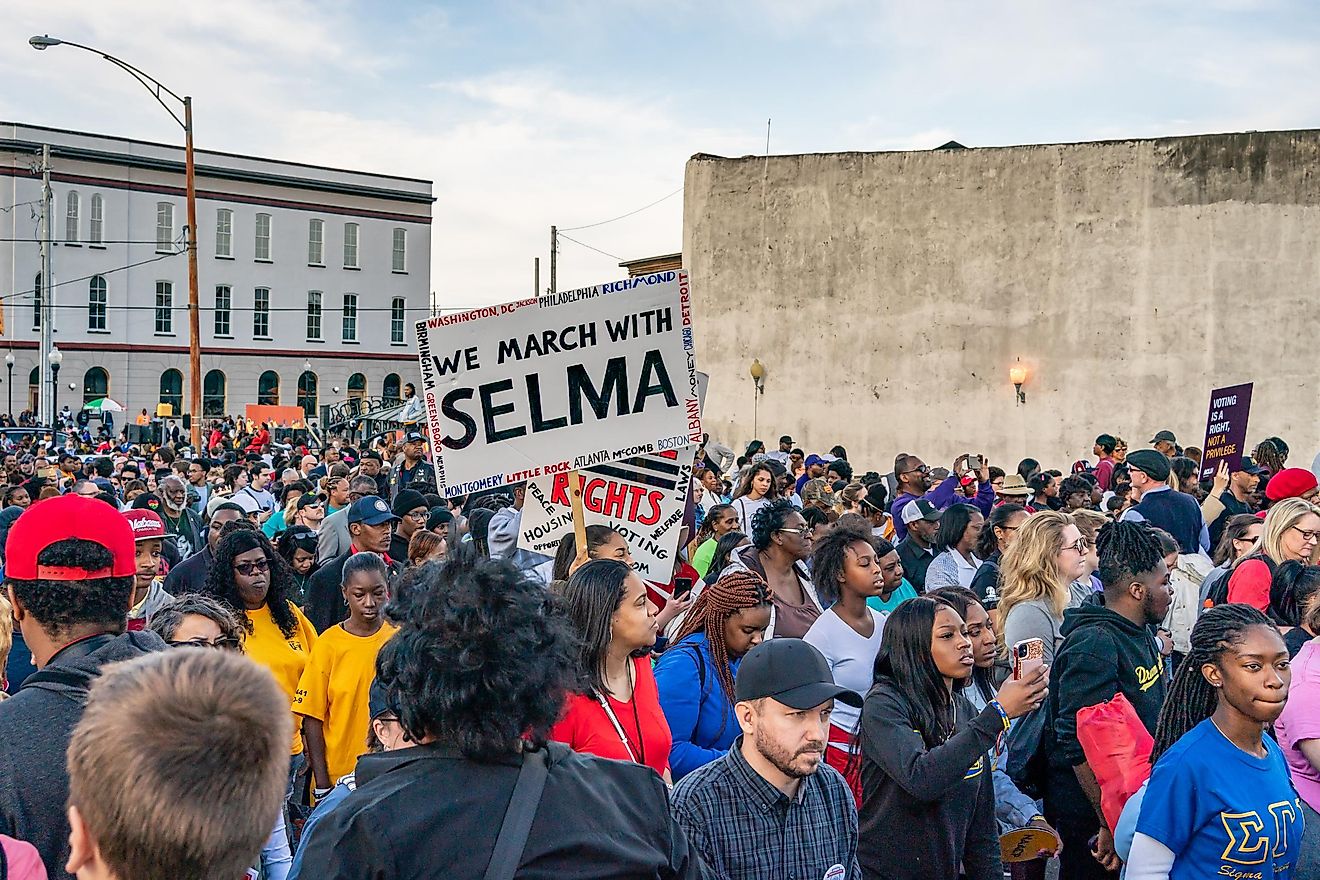 SELMA, ALABAMA / USA - March 1, 2020. Image credit: Michael Scott Milner / Shutterstock.com