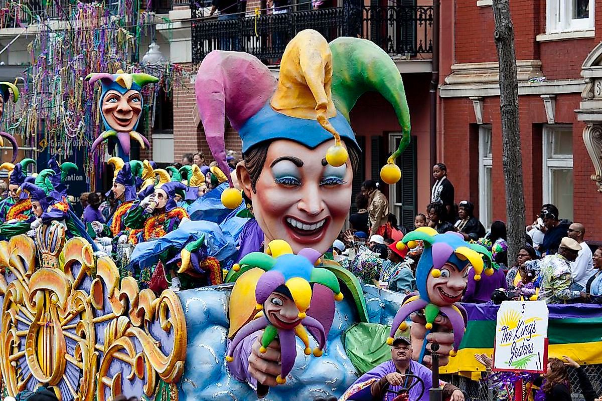 Mardi Gras Parade, New Orleans, Louisiana (LOC). Image credit: The Library of Congress/Flickr.com