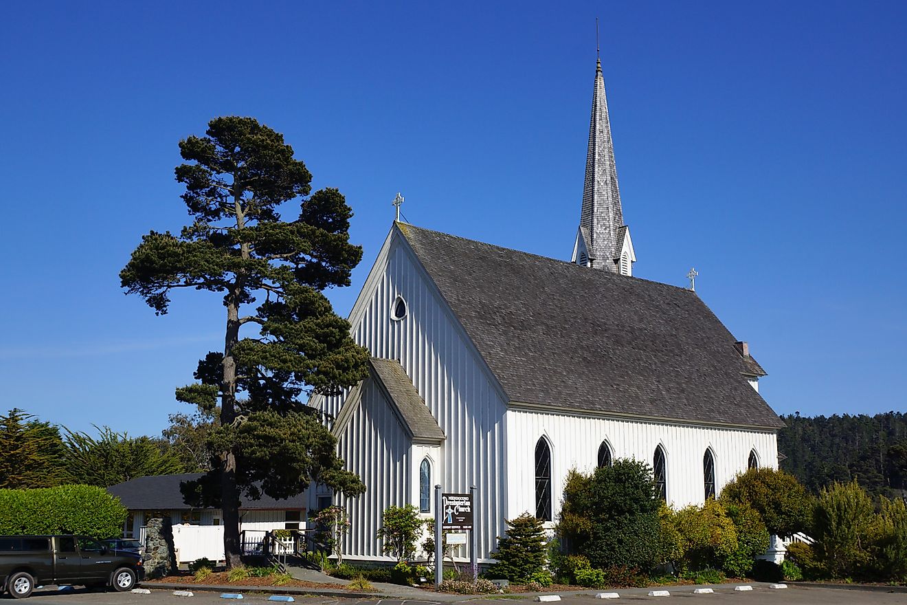 Mendocino Presbyterian Church, By Allie_Caulfield - Flickr