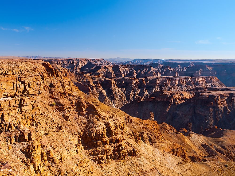 Fish River Canyon, Namibia. 