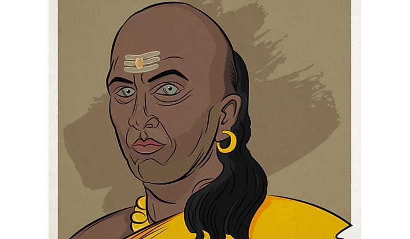 An illustration of Chanakya. Editorial credit: ArunjithKM / Shutterstock.com. 