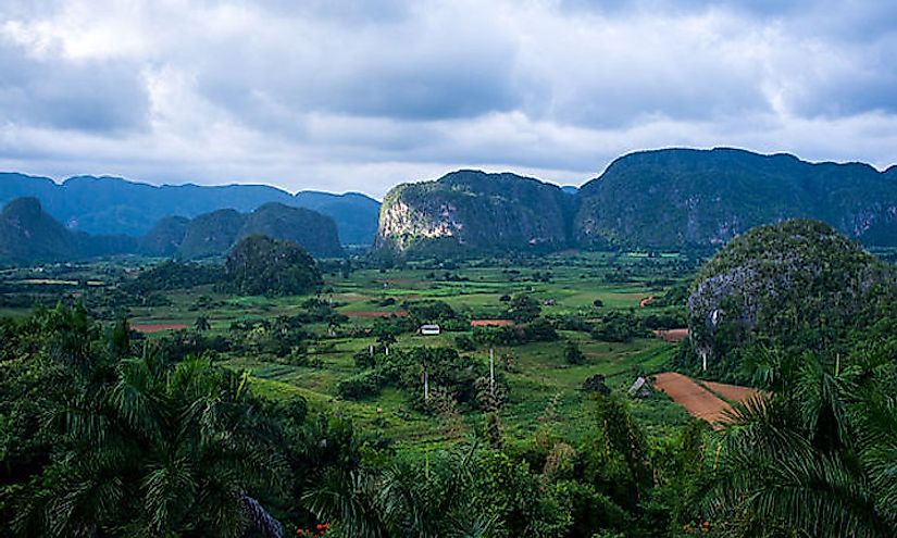 The ​Vinales Valley​, a UNESCO World Heritage Site In Cuba