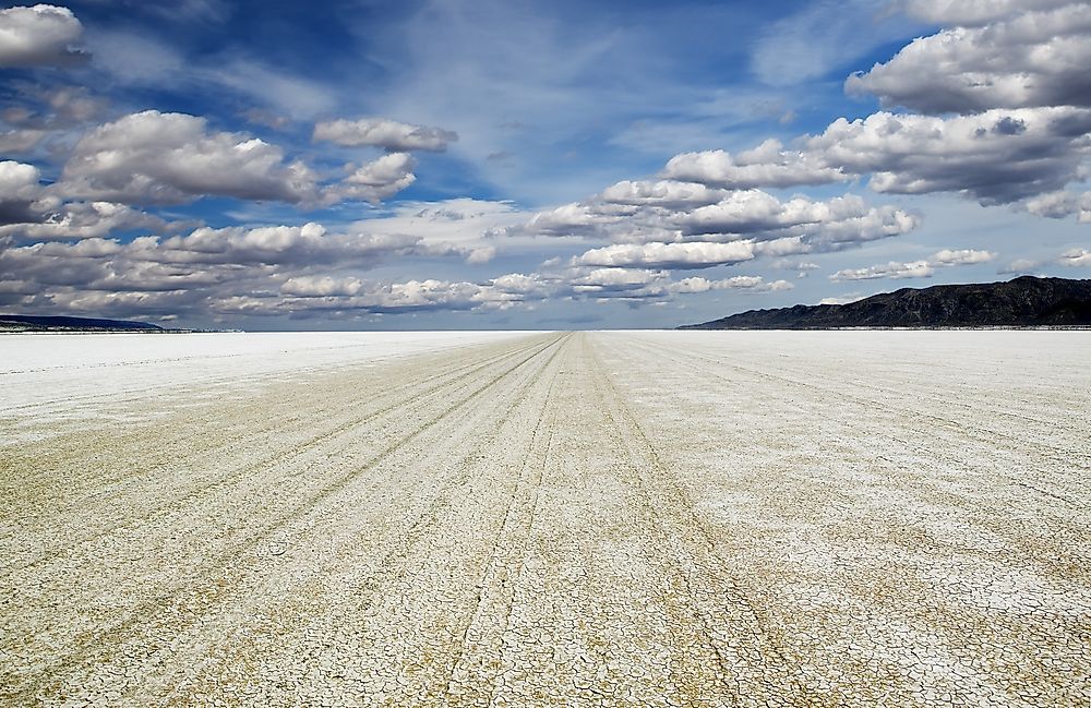 The Black Rock Desert, in Nevada, is where the Burning Man Festival is annually held. 