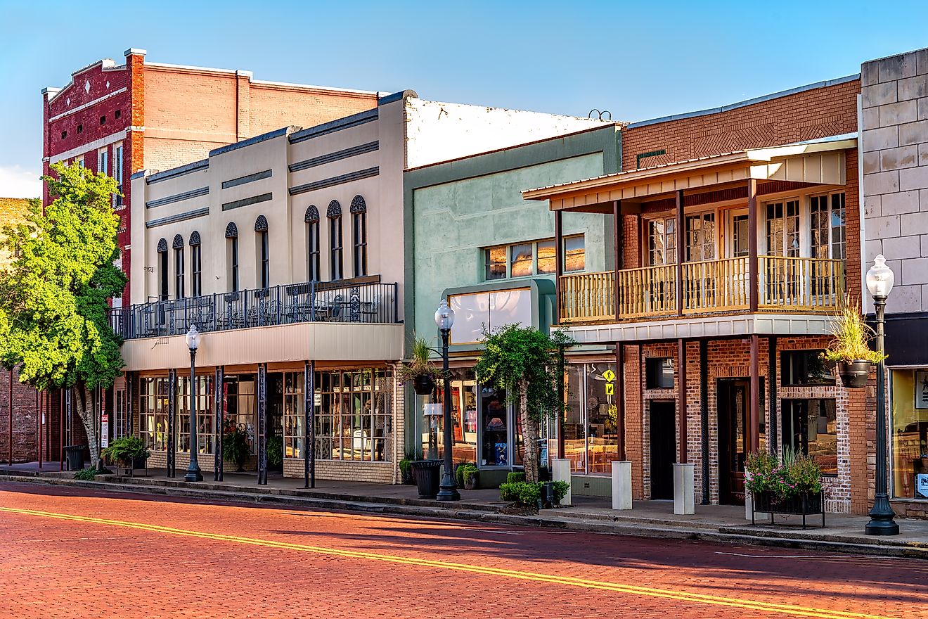 Main Street in Nacogdoches, Texas