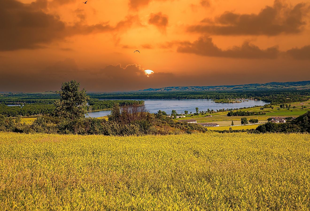 Fort Abraham Lincoln State Park is a North Dakota state park located 7 miles south of Mandan, North Dakota