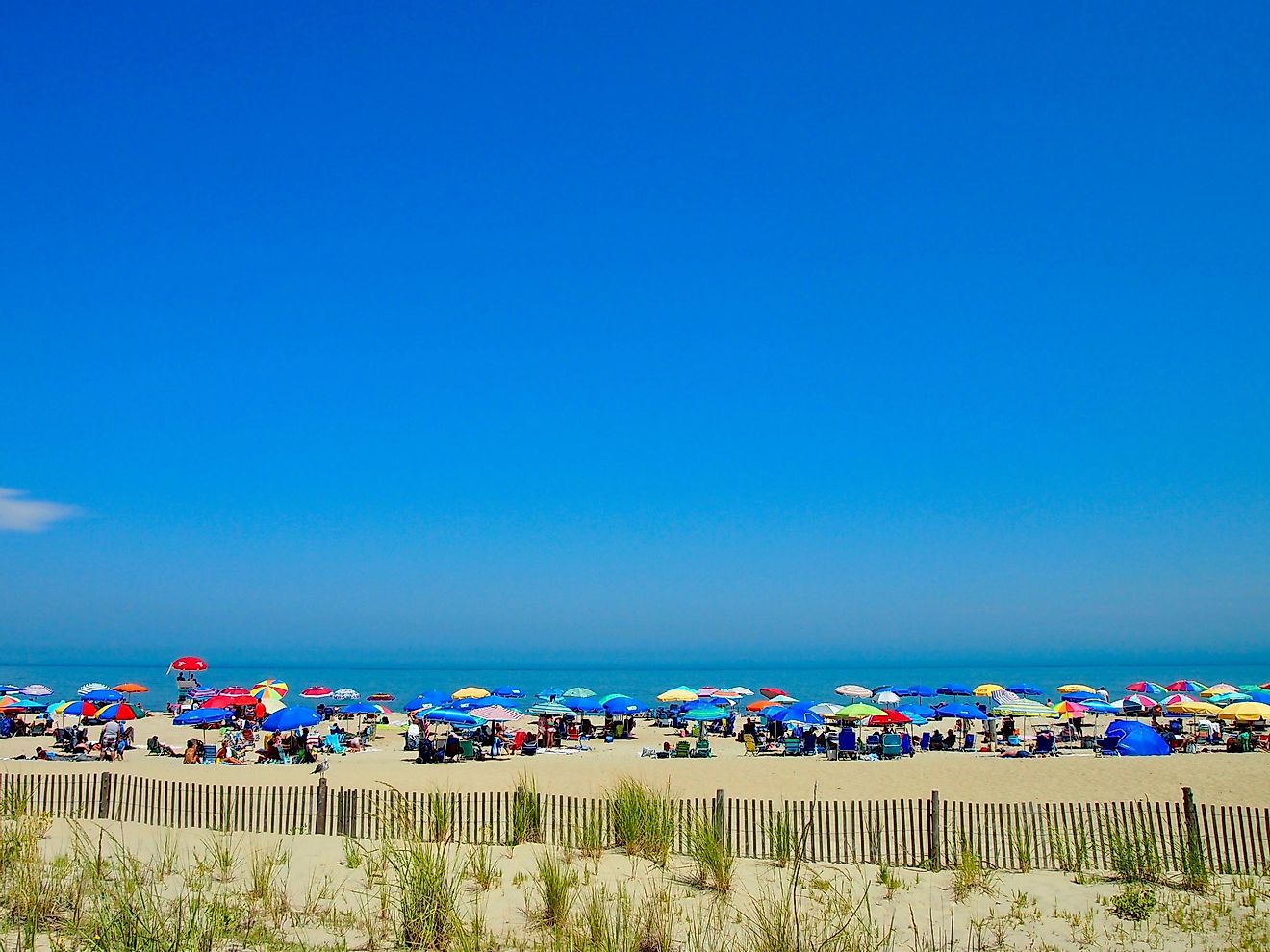 A summer afternoon in Rehoboth Beach.