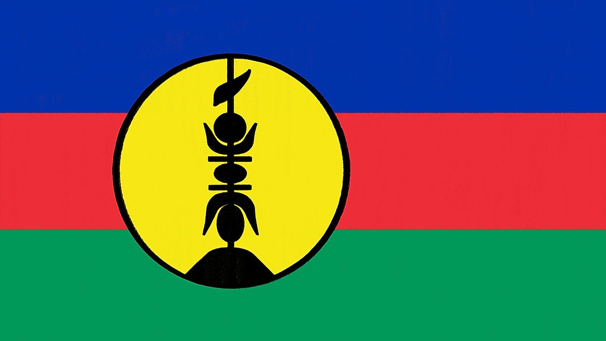 New Caledonia flag. Image credit: SmileStudio/Shutterstock