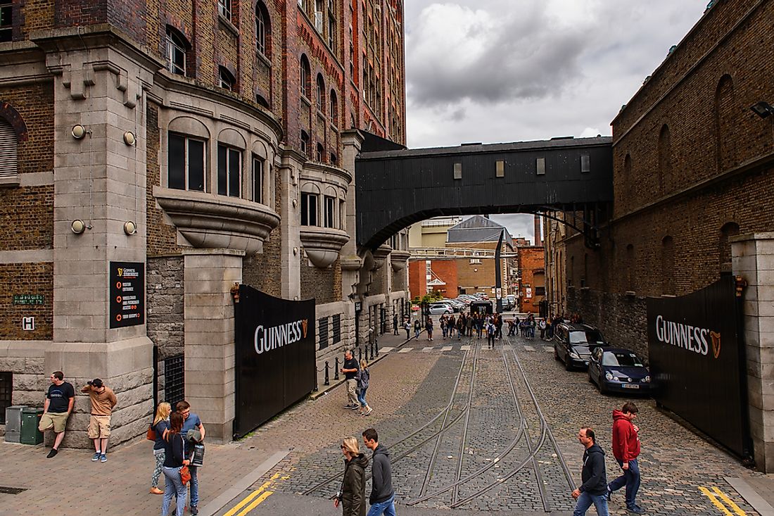 The Guinness Storehouse had 1,711,281 visitors in 2017. Editorial credit: Anton_Ivanov / Shutterstock.com