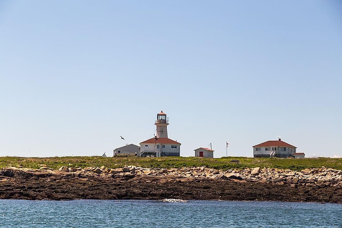 Machias Seal Island remains a disputed island between New Brunswick, Canada and Maine, United States. 
