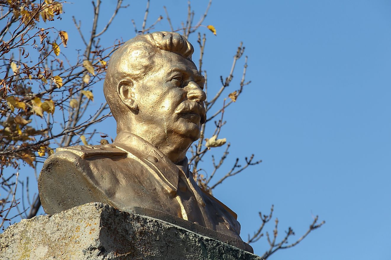 Bust of Joseph Stalin in the Republic of North Ossetia, Russia. Image by Igor Ulitin via Shutterstock.com