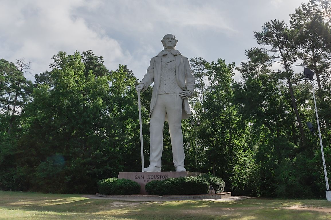 Sam Houston was elected the first president of independent Texas. 