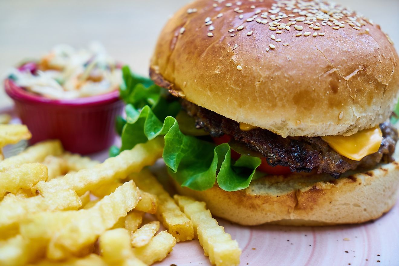 Every year, Americans consume about 50 billion burgers.