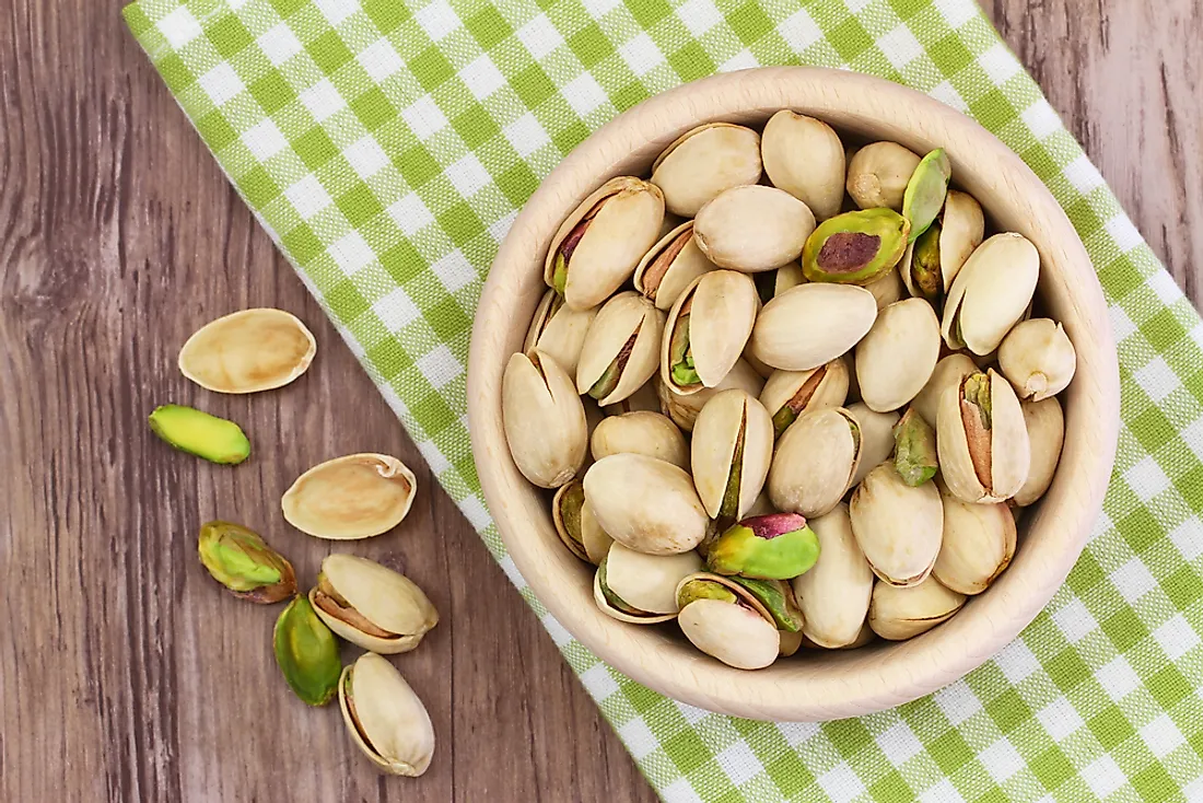 The seeds of the pistachio tree is known as the pistachio nut.