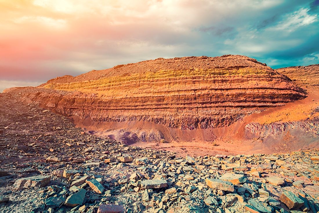 Ramon Makhtesh in Israel's Negev Desert.