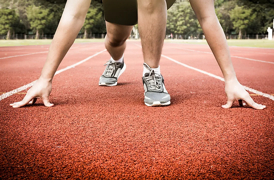 As an act of protest of the 1984 Olympic games in Los Angeles, athletes were invited to attend the Friendship Games.