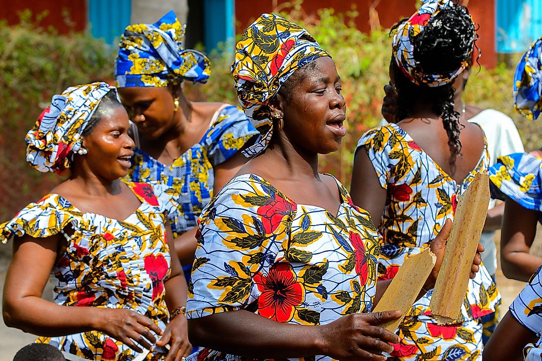Dancers in Senegal. Editorial credit: Anton_Ivanov / Shutterstock.com. 