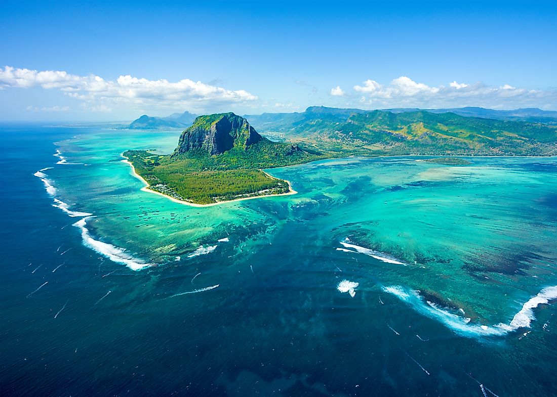 The island of Mauritius is a beautiful destination within Africa. 