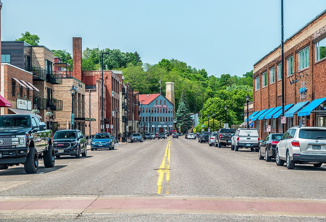 Downtown Stillwater, Minnesota. Image credit Sandra Burm via Shutterstock.com