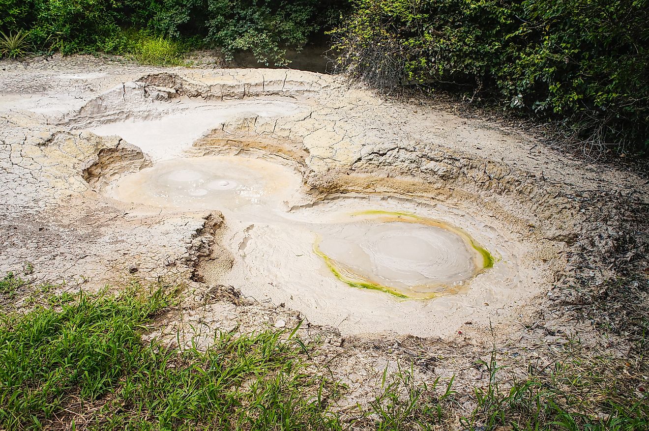 Hot and sulfur mud at volcano Rincón de la Vieja in Costa Rica. Image credit: GaiBru Photo/Shutterstock.com