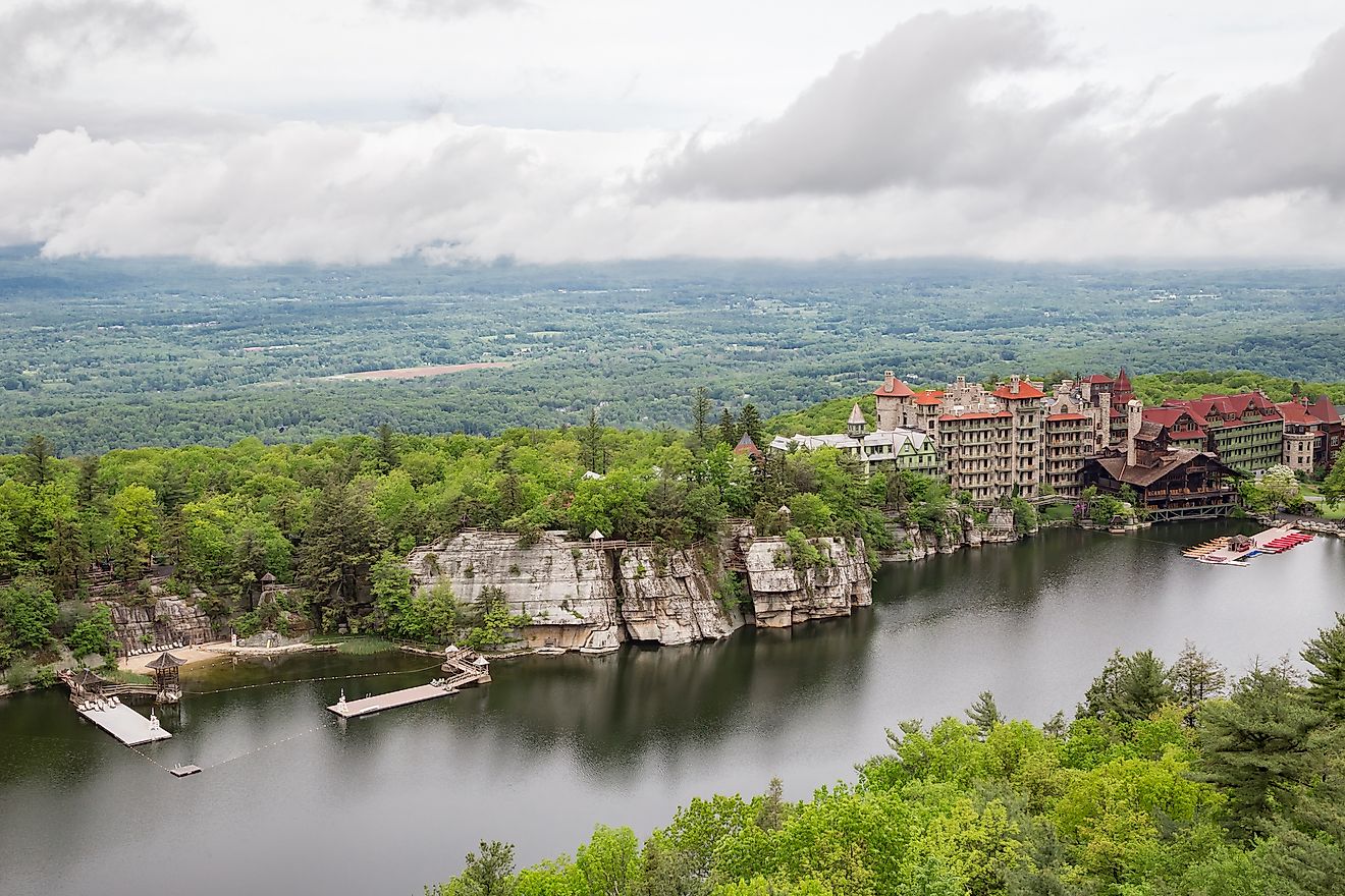 Mohonk Mountain House in New Paltz, New York.