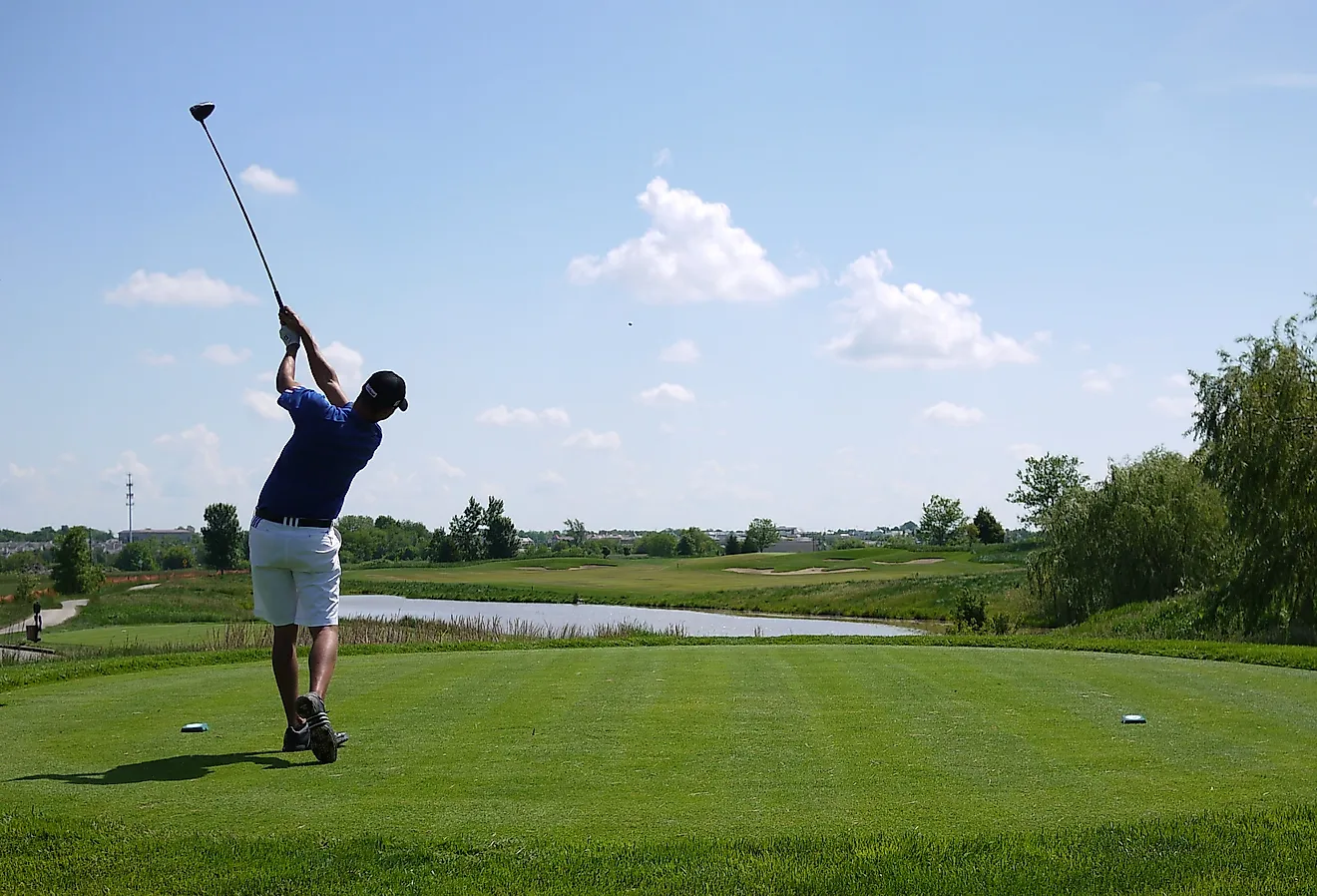 Camron playing in US Open Qualifier, Nicklaus Golf Club at LionsGate, Overland Park, Kansas. Image credit CC BY-NC-ND 2.0 brent flanders via Flickr.com