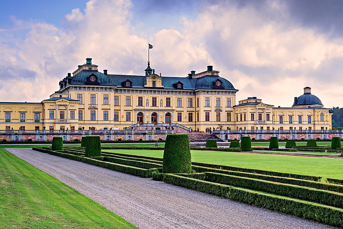 The beautiful Drottningholm Palace, Stockholm. 