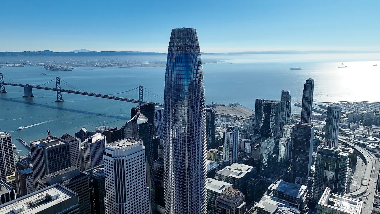 Salesforce Tower In San Francisco, California. 