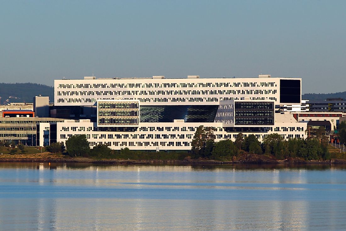 The office of Equinor in Oslo. Editorial credit: aquatarkus / Shutterstock.com. 