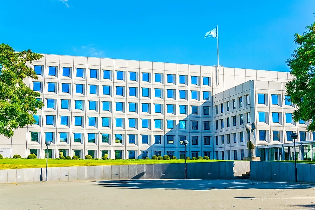 Maersk headquarters in Denmark. 