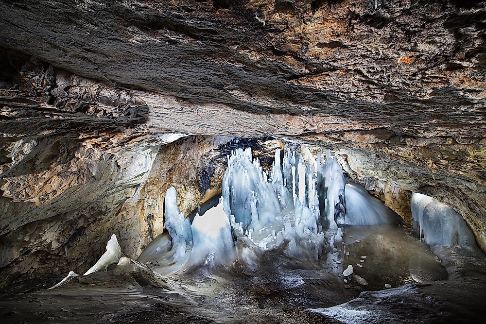 The Scarisoara cave.